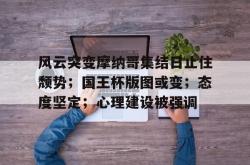 关于风云突变摩纳哥集结日止住颓势；国王杯版图或变；态度坚定；心理建设被强调的信息-蜂鸟网站